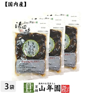 沢田の味 きゅうりしょうが しょうゆ漬 100g×3袋セット 国産原料使用