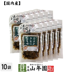 沢田の味 ピリ辛白うりしょうが漬 100g×10袋セット 国産原料使用
