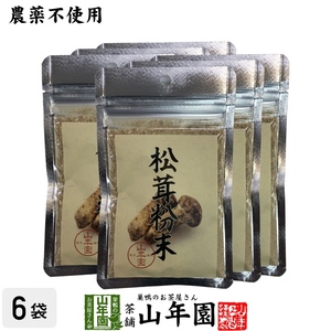 [Без пестицидов] Matsutake Grushroom Powder 20 г х 6 сумки набор бесплатно доставка