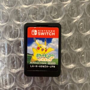 Nintendo Switch レッツゴーピカチュウ let's go ピカチュウ ポケモン ソフト