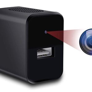 隠しカメラ 1080P HD 超小型カメラ 暗視機能搭載 スパカメラ イビデオ 赤外線 動体検知 盗撮 日本語取扱 黒