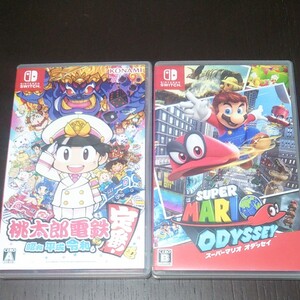 スーパーマリオオデッセイ&桃太郎電鉄switch