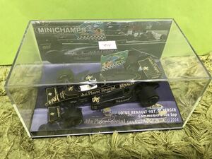 1/43 ミニチャンプス ロータス 98T ベルガー セナ イベント　MINICHAMPS F1 PMA