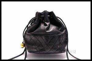 Rare beauty used ■ CHANEL 2nd Matrasse leather shoulder bag Chanel ■ 1111bb15002 Chanel, bag, bag, shoulder bag