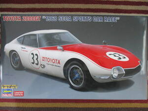 ハセガワ 1/24 TOYOTA トヨタ 2000GT ''1968 SCCA SPORTS CAR RACE''