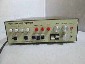 [A1-2]* FOR.A видео таймер VTG-33 VIDEO TIMER VTG-33*