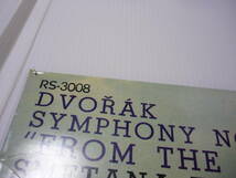 【送料無料】レコード 12インチ LP スメタナ モルダウ H. V. カラヤン ベルリン・フィル ドヴォルザーク 交響曲 ホ短調 新世界より RS-3008_画像4