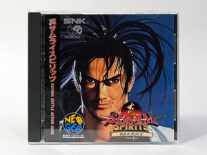 【帯付き】真サムライスピリッツ　リアルバトルアクションゲーム　　NEO-GEO CD　美品