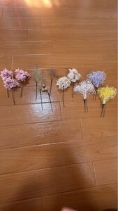 プリザーブドフラワー 髪飾り