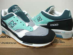 [ free shipping prompt decision ] abroad limitation NEW BALANCE UK made M1500LIB 24.5cm US6.5 new goods Lava Ice Beach Pack not yet sale in Japan black x teal x gray Britain made 