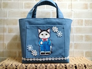 帆布トートバッグ ミニトートバッグ ハンドメイド コヤンイサムチョン ギム