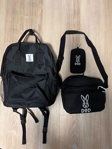 DOD リュック、ショルダーバッグ、ミニポーチの3点セット
