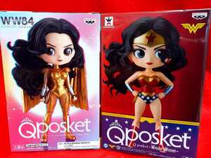 ワンダーウーマン　Qposket ２種まとめ　WONDER WOMAN　　　２種まとめ　フィギュア　DC　