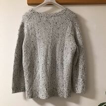 【中古】clear impression ラメVネックニット　サイズ15_画像4