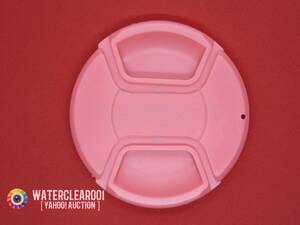 #*80085*#[CAMERA] colorful lens cap *72mm@ universal design [ pink ]_CanonEOS/Nikon/Sony