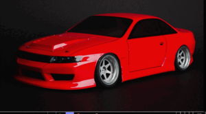 送料無料 1/10 ドリフト ボディ Nissan S14 Odyvia 未塗装 新品 ボディ
