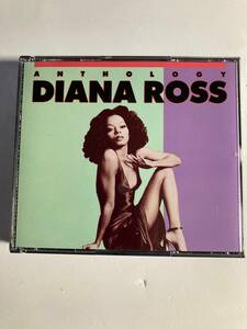 【リズム＆ブルース/ソウル】ダイアナ・ロス（DIANA ROSS）「ANTHOLOGY」（レア)中古CD2枚組、USオリジナル初盤、RB-44