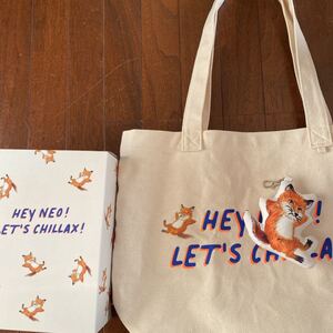 laneige × maison kitsune コラボバッグ