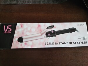Vidal Sassoon★VSI-3212/PJ.32mm.新品 ヴィダルサスーン ヘアアイロン