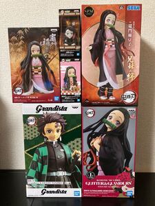 鬼滅の刃 竈門炭治郎 竈門禰豆子 フィギュア 6点セット! ワールドコレクタブルフィギュア