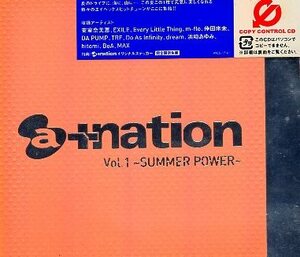 ■ a+nation Vol.1～SUMMER POWER～ / 新品 未開封 初回限定盤 オムニバスCD 即決 送料サービス ♪