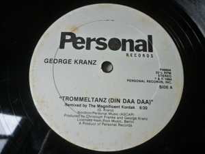 George Kranz / Trommeltanz (Din Daa Daa) 名曲エレクトロ・ダンス 12 GARAGE CLASSIC 試聴