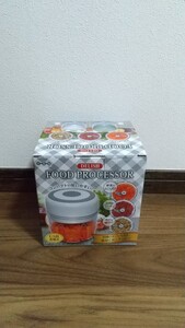 未使用非売品。DELISH フードプロセッサーホワイト。
