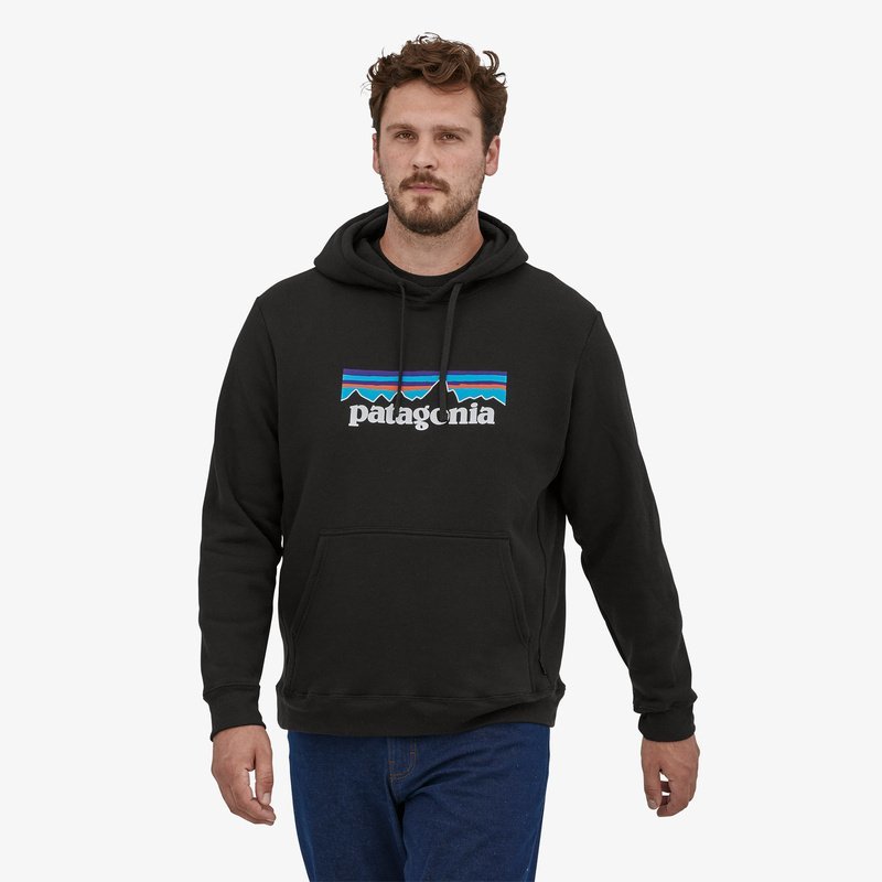 パタゴニア patagonia メンズ・P6ロゴ・アップライザル・フーディ BLK M 新品 39622.