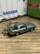 ●◎マツダ サバンナRX-7 SA22C 黒銀 キーホルダー ◎●②オリジナル加工品 カーアクセサリー ミニカー ハンドクラフト ハンドメイド_画像2