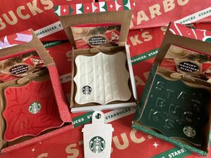 STARBUCKS スターバックス　クリスマス　プレート　3種類セット　スタバ　お皿