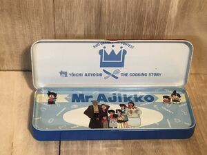  new goods unused that time thing Mister Ajikko temple . large . anime manga vintage retoro writing brush box can pen case miscellaneous goods old former times 