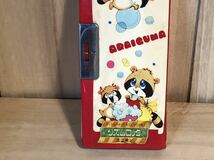 新品　未使用　当時物　ユニオン　筆箱 リズムロック　ARAIGUMA アライグマ　ファンシー　昭和レトロ vintage あべゆりこ　なかよし_画像3