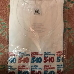 嵐 5×10 Tシャツ