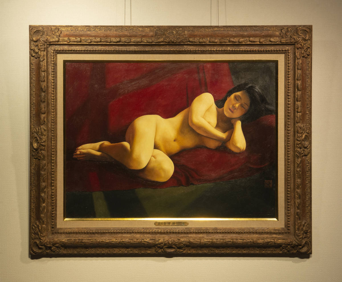 Xue Yanqun, 1991, Cuerpo de mujer, Pintura al óleo, enmarcado, Auténtico garantizado, Pintura china, Arte contemporáneo, Cuadro, Pintura al óleo, Retratos