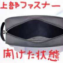 値下げ中！サルヴァトーレフェラガモ コスメ限定ノベルティーポーチ　BKマット仕様　未使用　4,600円　角タイプ_画像10