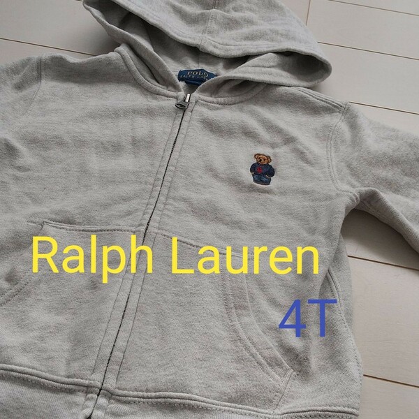  ラルフローレンパーカー 4T グレー RALPH LAUREN