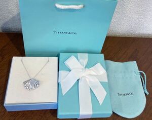 新品 正規品 ティファニー tiffany&co ネックレス シェル 貝 シルバー ケース巾着紙袋リボンラッピング 箱付き プレゼント ペンダント