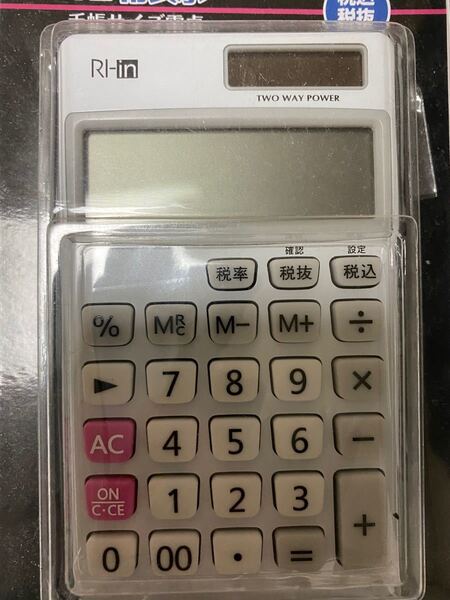 新品未使用 電卓 リーイン