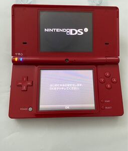 NINTENDO DSi レッド タッチペン+USB充電器あり