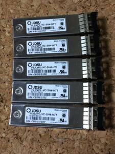 A842)JDSU PLRXPL-VC-SH4-HT1 8GB SFP+850nm モジュール　５本