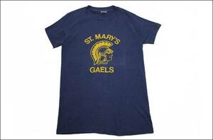 【L 14-16】 80's Hanes ヘインズ Tシャツ ST.MARY'S GAELS USA製 ビンテージ ヴィンテージ 古着 オールド IB690