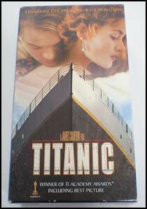 英語版VHS◆TITANIC／タイタニック◆レオナルド・ディカプリオ