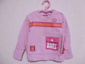 Ω baby doll Ω*80.* симпатичный футболка # розовый #