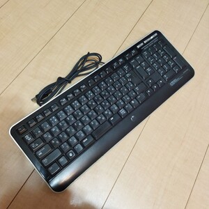 hp キーボード USB 有線 KU-0841 接続確認済み ブラック USBキーボード Keyboard