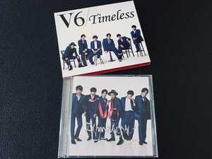 ☆美品☆ V6 / Timeless 《初回限定盤B CD+DVD デビュー20周年突入 スリーブケース》 坂本昌行 長野博 井ノ原快彦 森田剛 三宅健 岡田准一