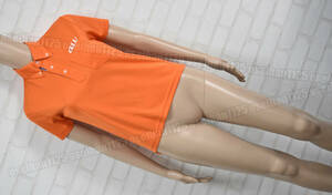 正規品 AU AWB0401 2013年春夏 半袖ポロシャツ オレンジ サイズSS~S 8点セット
