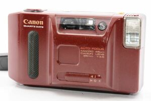 【訳あり特価】Canon Autoboy LITE オートボーイ 35mm 1:3.5 レッド　#e1463
