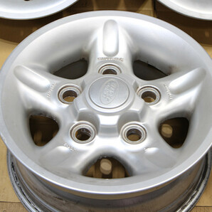 A425 希少 貴重 LAND ROVER ランドローバー 純正 16X7J+33 PCD165.1 5穴 5本 クラッシックレンジ ディフェンダー ディスカバリー1の画像5