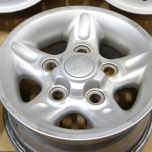 A425 希少 貴重 LAND ROVER ランドローバー 純正 16X7J+33 PCD165.1 5穴 5本 クラッシックレンジ ディフェンダー ディスカバリー1の画像6