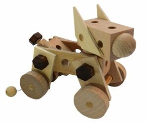 自由研究　木の工作　おもちゃ　アイくん　ＷＧ９７　組立キット